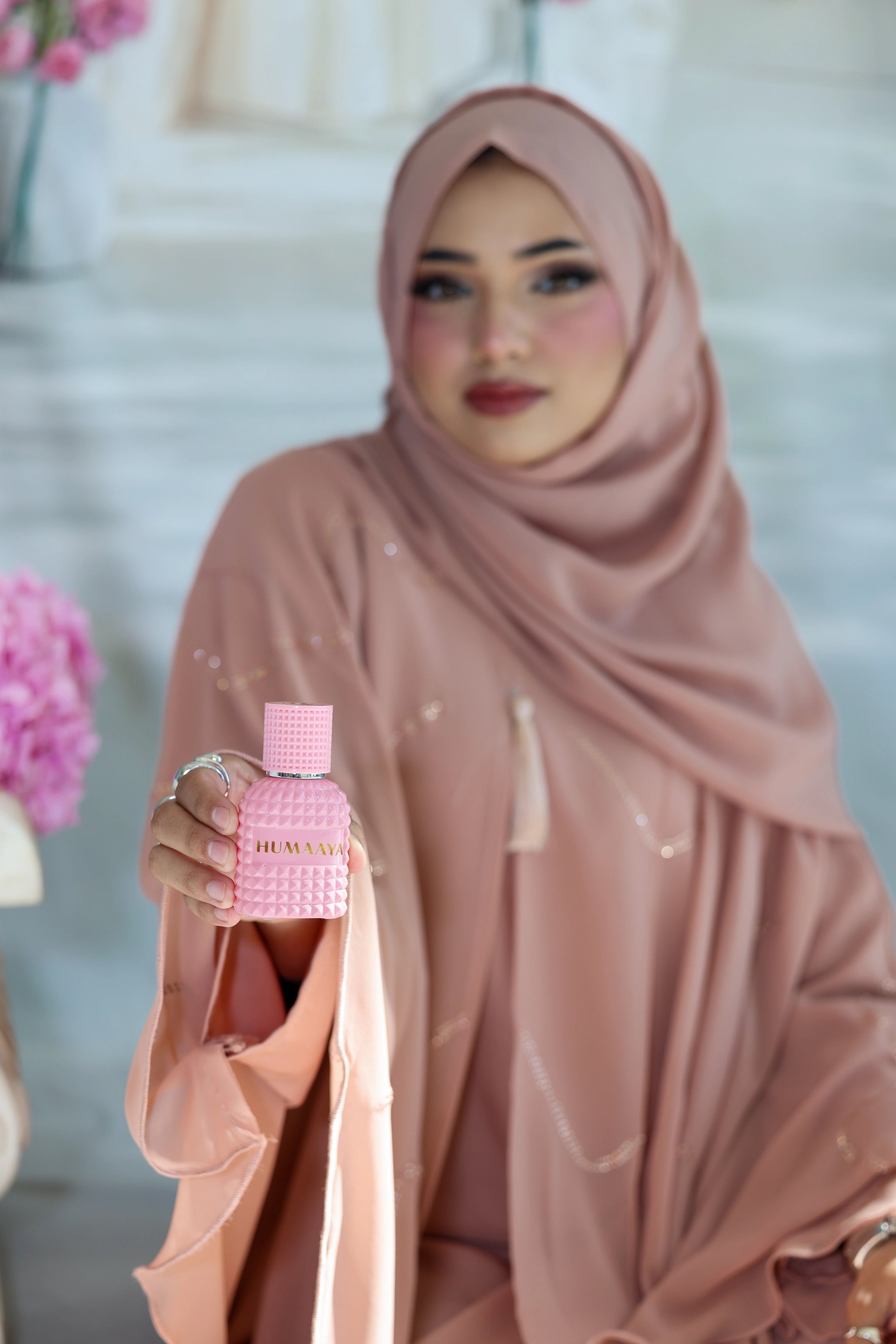 Humaaya Luxe Butterfly Abaya