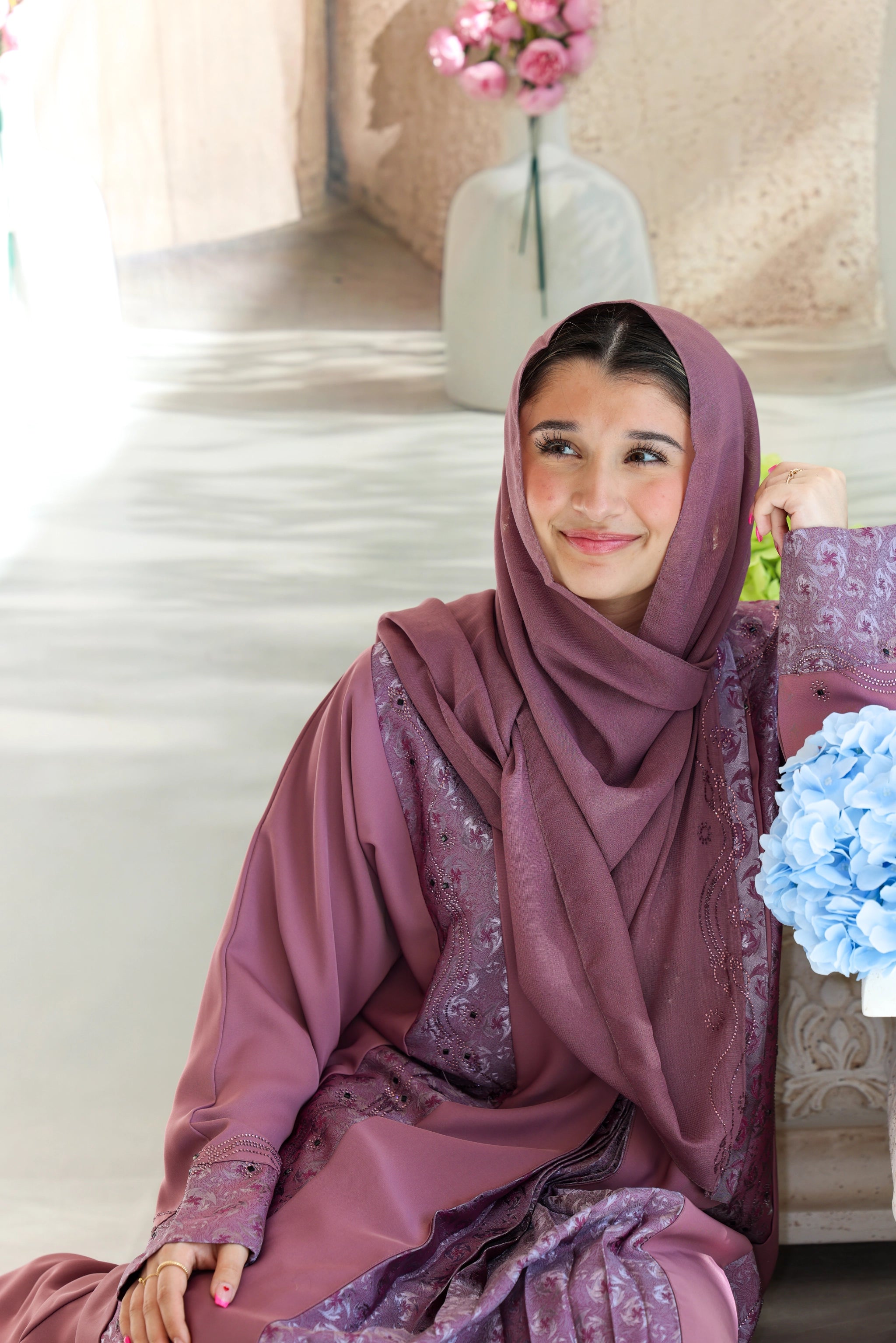 Humaaya Embellished Elegance Abaya