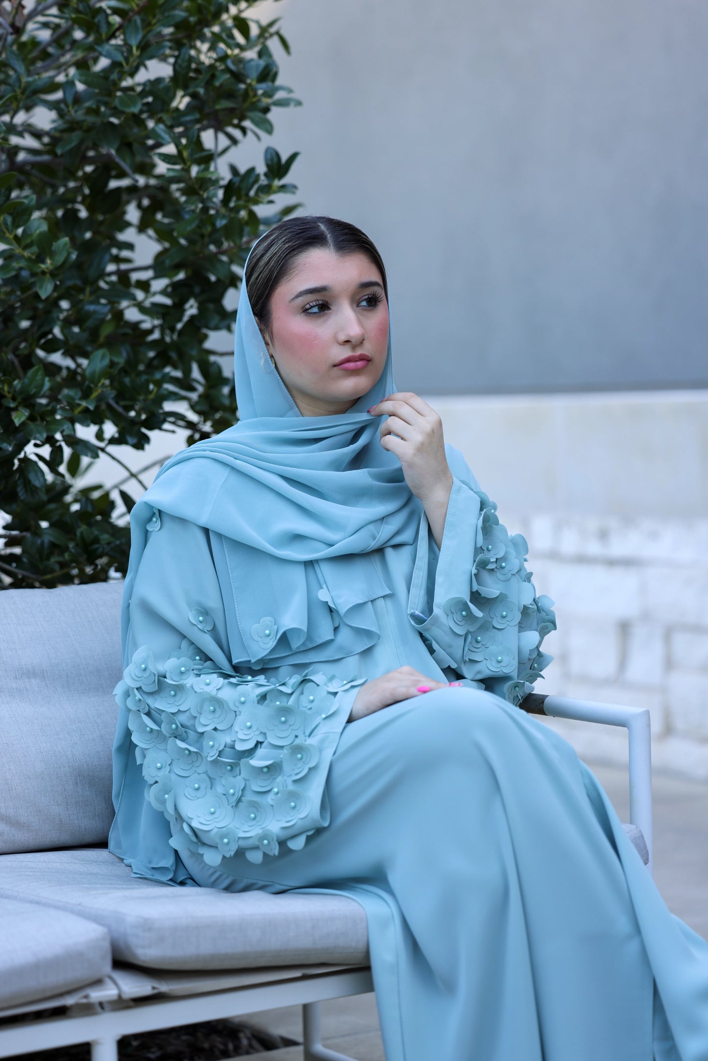 Celeste Bloom Abaya