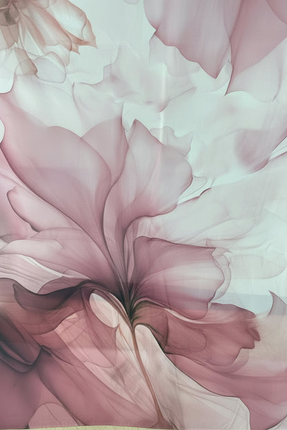 Petal Veil Premium Digital Chiffon Hijab