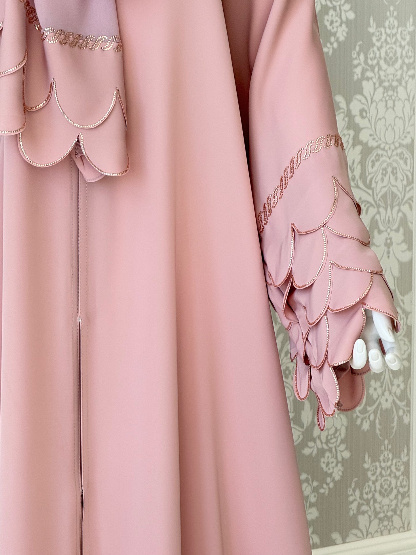 Rose Petal Abaya