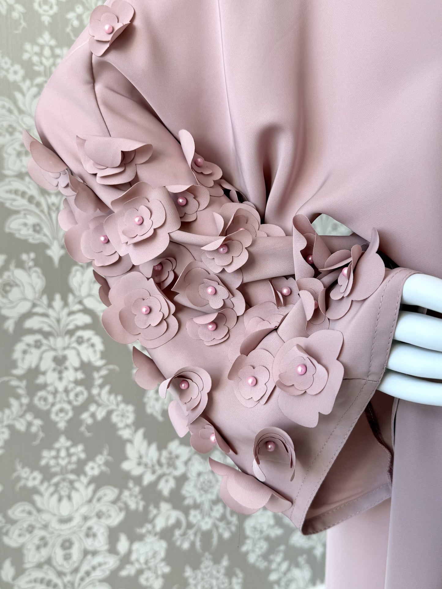 Blush Bloom Abaya