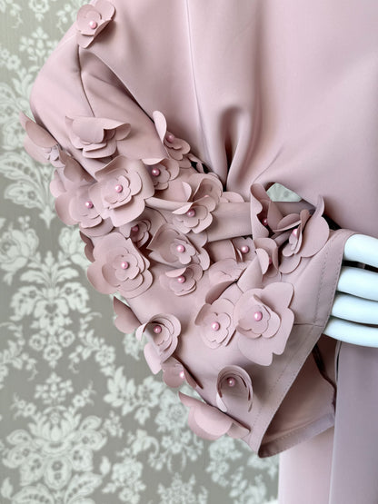 Blush Bloom Abaya