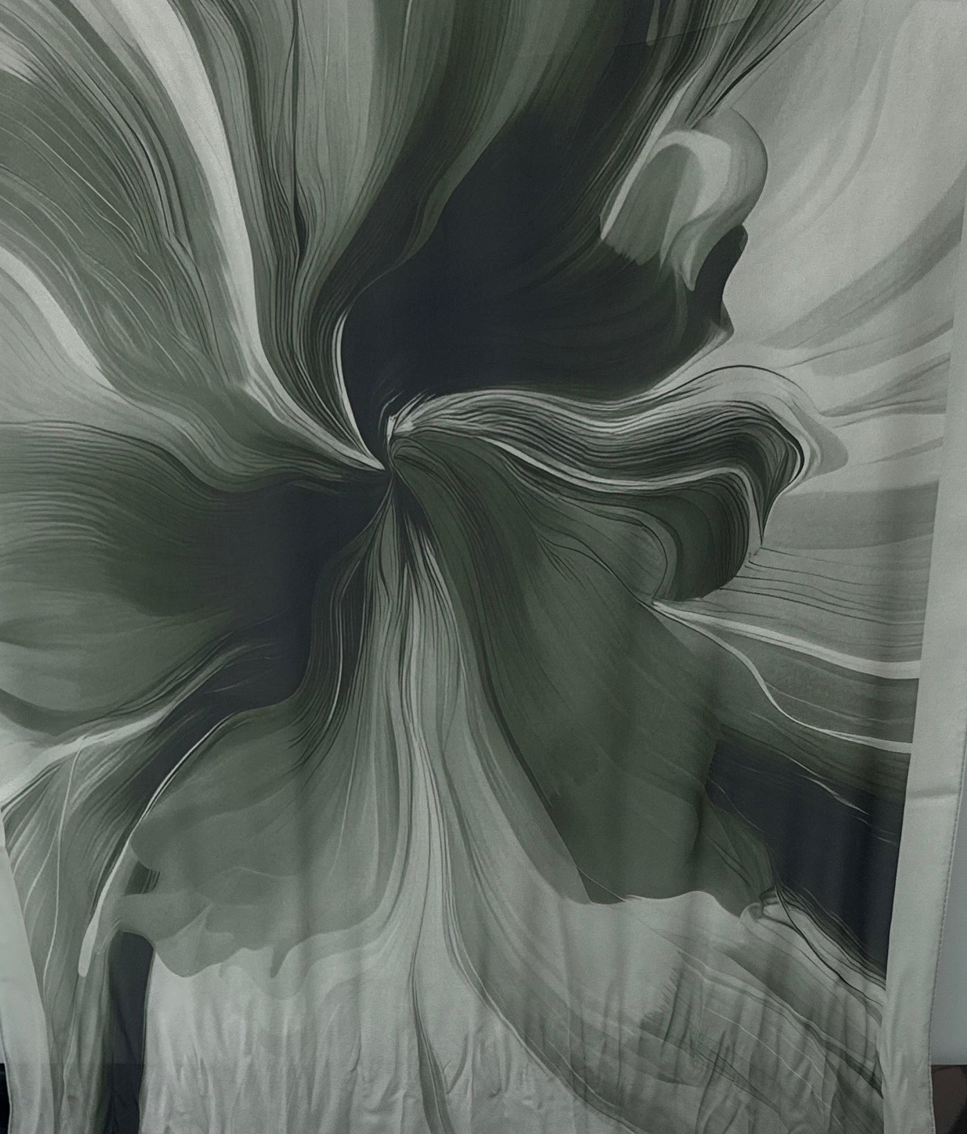 Ethereal Flow Premium Digital Chiffon Hijab