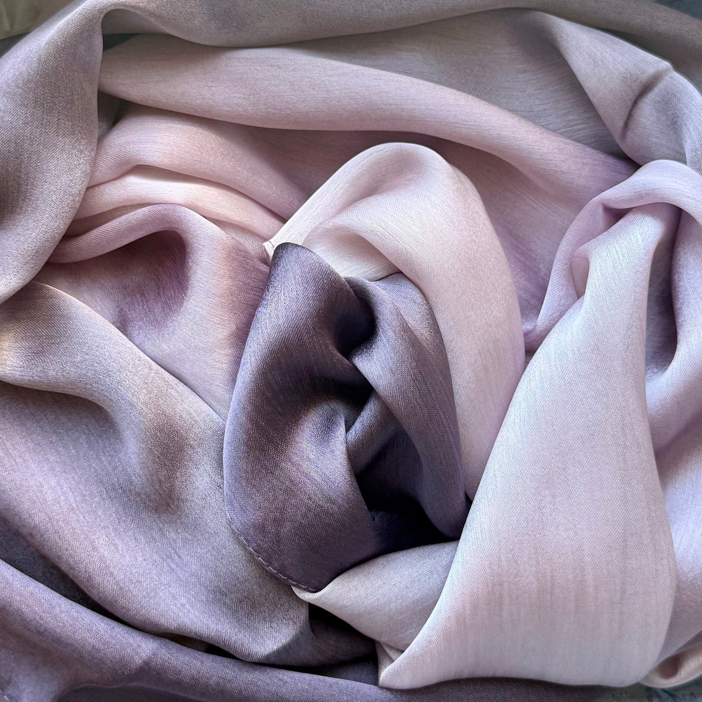 Sand to Shadow Silk Hijab