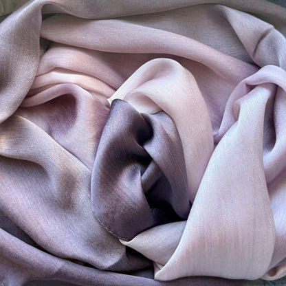Sand to Shadow Silk Hijab