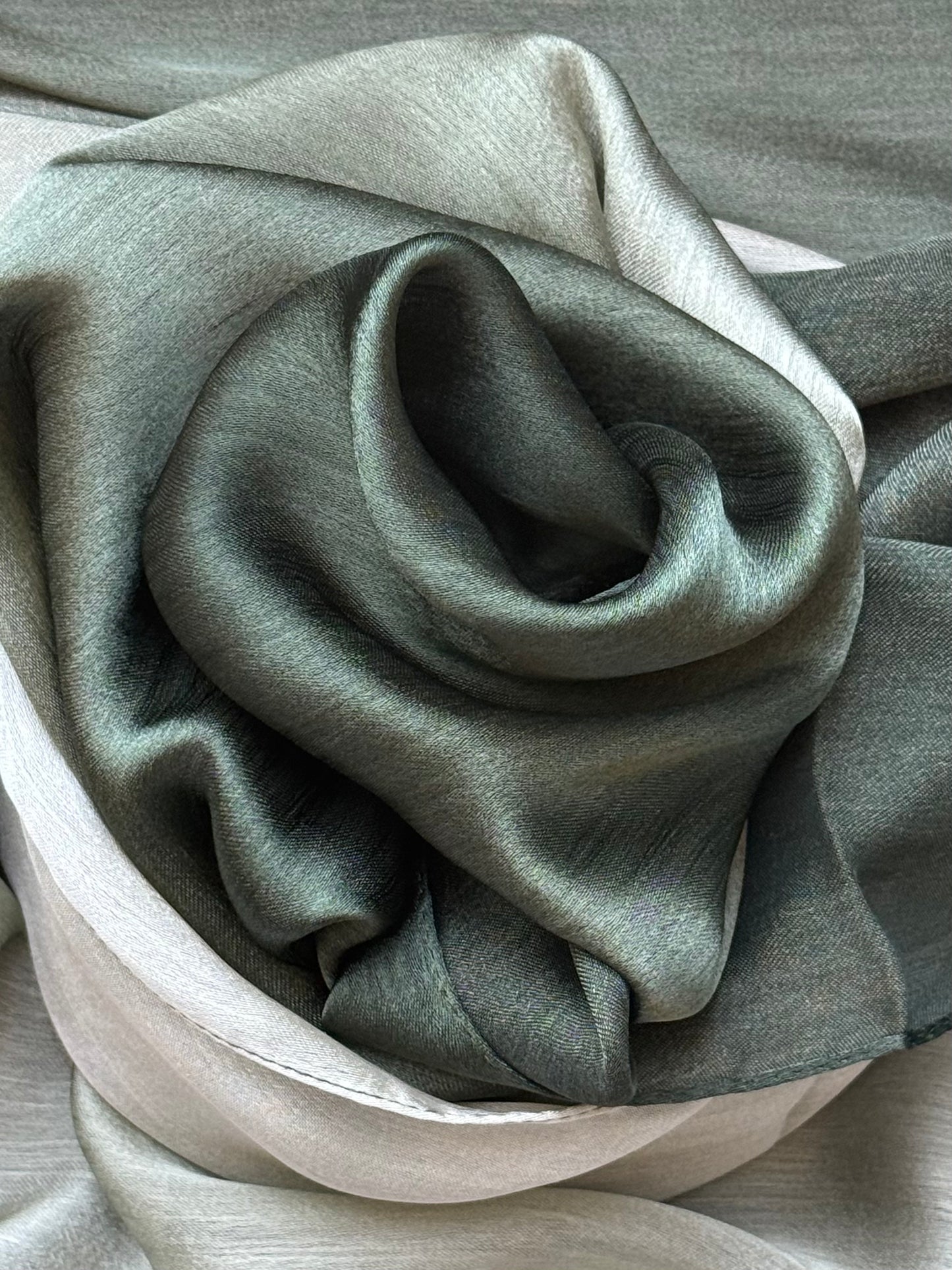 Sand to Shadow Silk Hijab