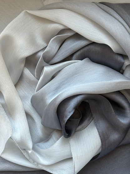 Sand to Shadow Silk Hijab