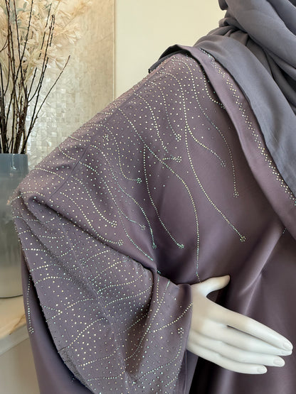 Taupe Minimal Luxe Abaya