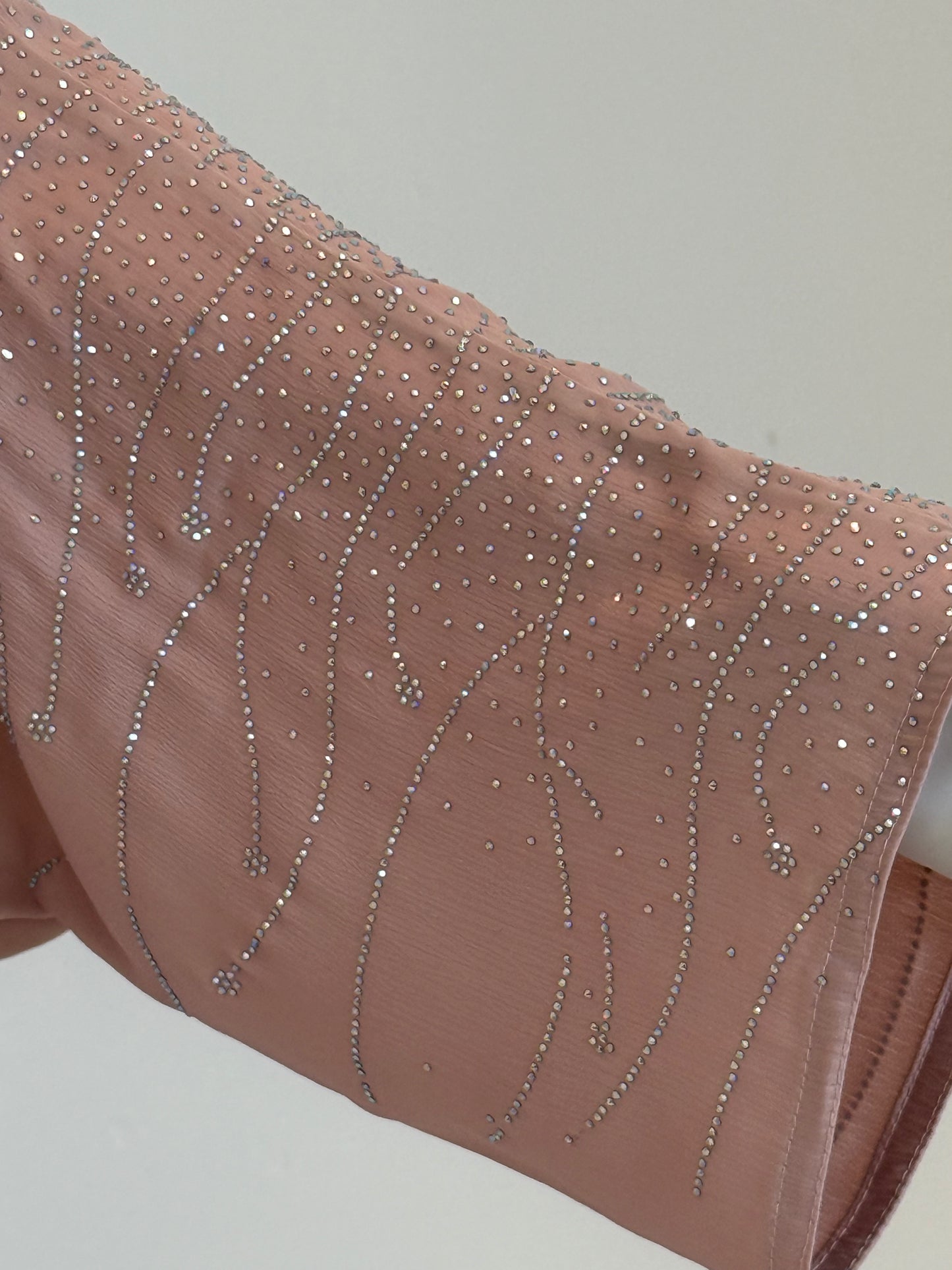 Dusty Rose Cape Abaya