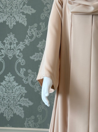 Sahara Beige Classic Kids Abaya