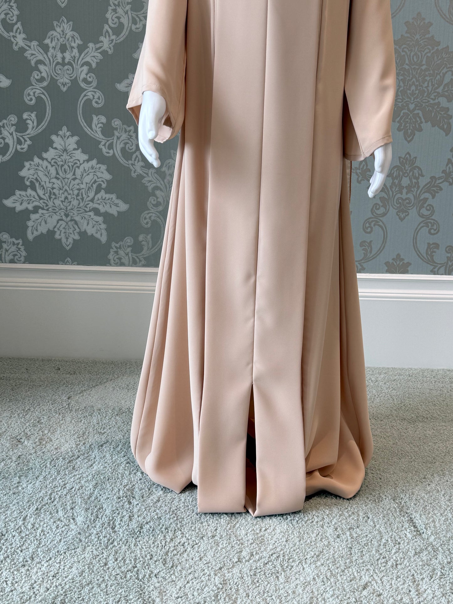 Sahara Beige Classic Kids Abaya