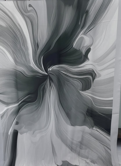 Ethereal Flow Premium Digital Chiffon Hijab