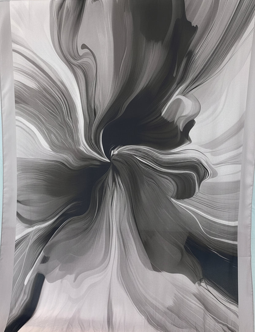 Ethereal Flow Premium Digital Chiffon Hijab