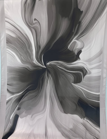 Ethereal Flow Premium Digital Chiffon Hijab