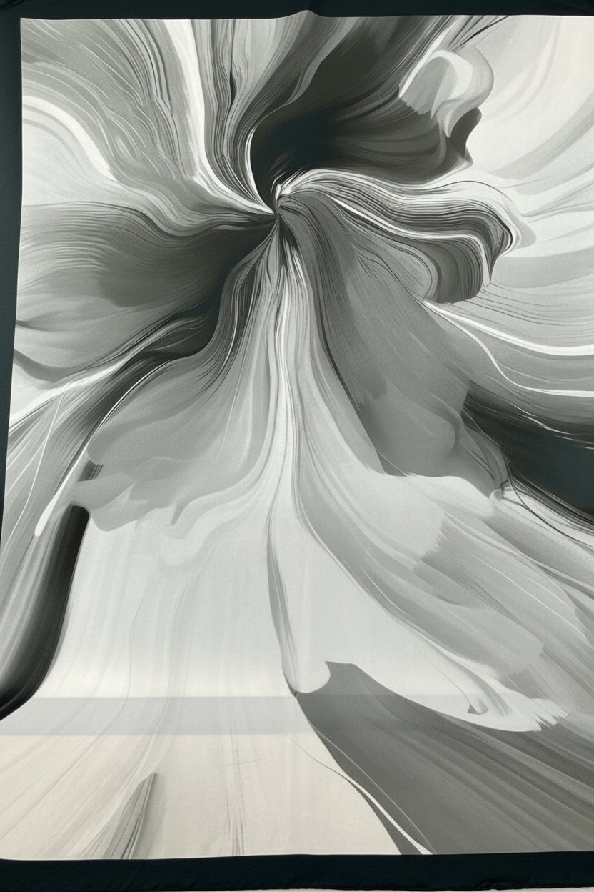 Ethereal Flow Premium Digital Chiffon Hijab