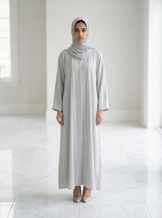 Pearl Mist Classic Flow Abaya