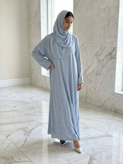 Powder Blue Grace Abaya