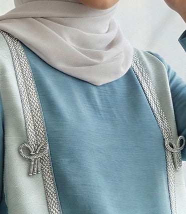 Whisper Mint Abaya