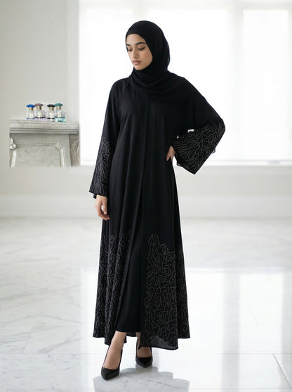 Midnight Starlight Abaya