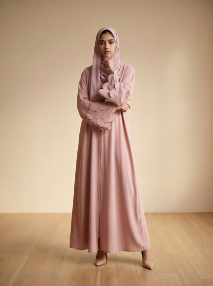 Rose Petal Abaya