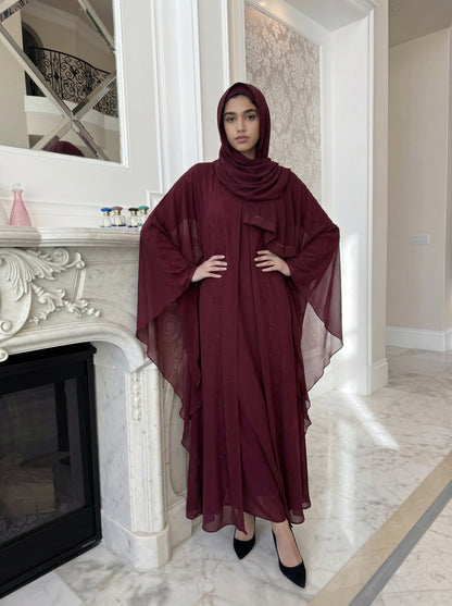 Ruby Bloom Butterfly Kaftan