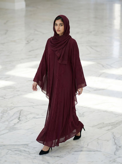 Ruby Bloom Butterfly Kaftan