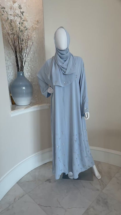 Powder Blue Grace Abaya
