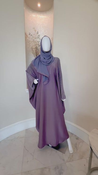 Taupe Minimal Luxe Abaya