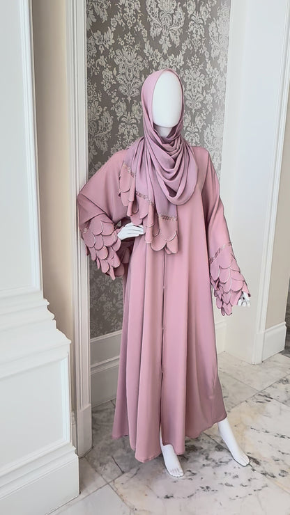 Rose Petal Abaya